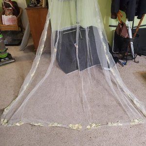Embroidered Wedding Veil